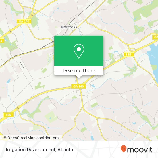 Irrigation Development map