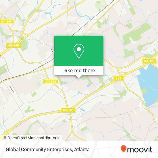 Global Community Enterprises map