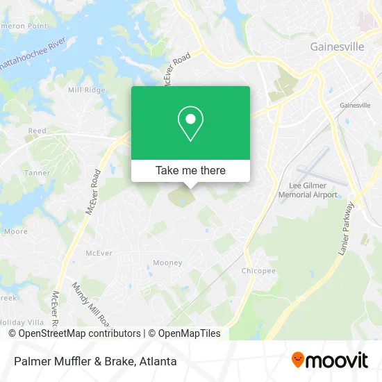 Palmer Muffler & Brake map