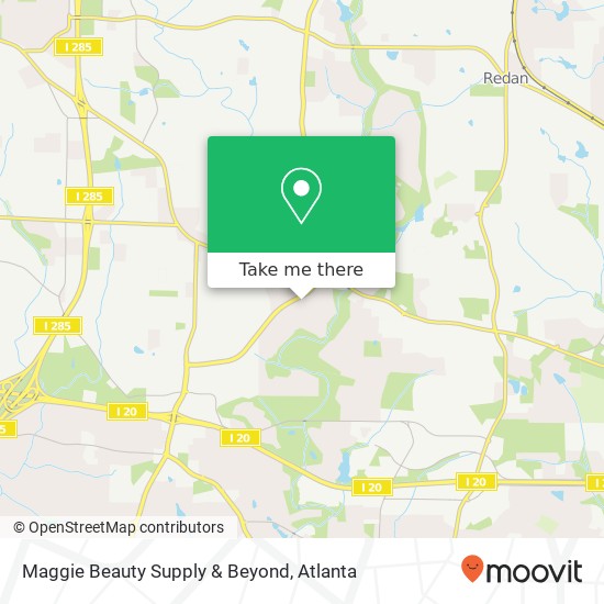 Maggie Beauty Supply & Beyond map
