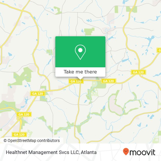 Healthnet Management Svcs LLC map
