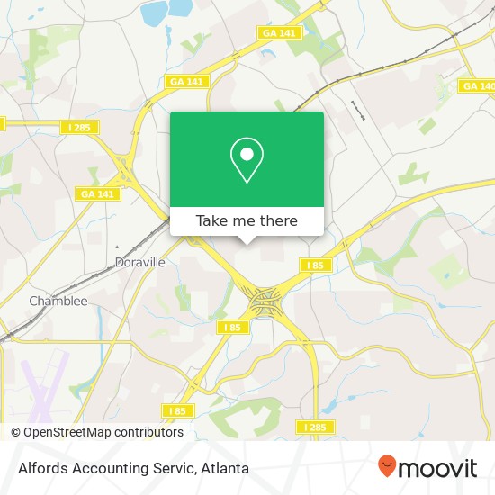 Alfords Accounting Servic map