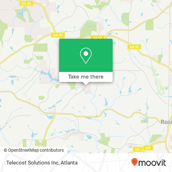 Mapa de Telecost Solutions Inc