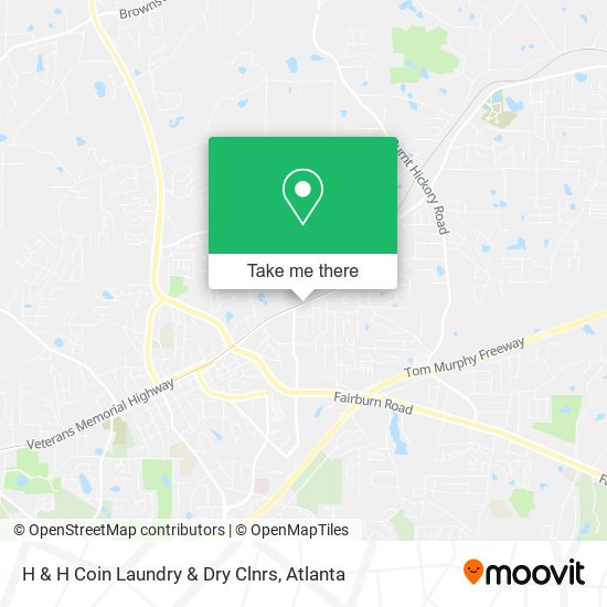 H & H Coin Laundry & Dry Clnrs map