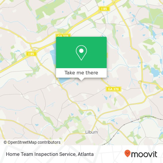 Mapa de Home Team Inspection Service