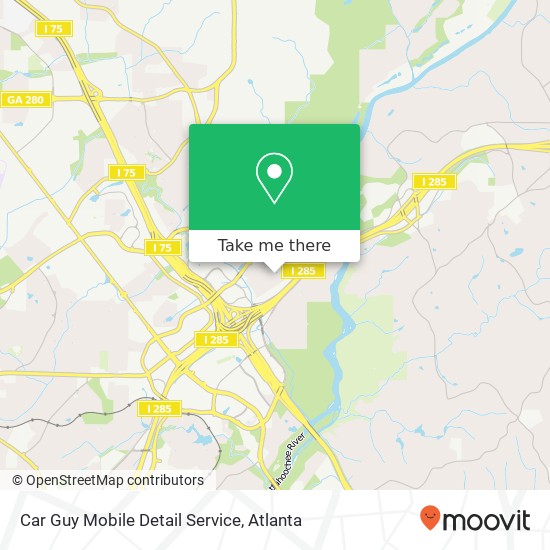 Mapa de Car Guy Mobile Detail Service