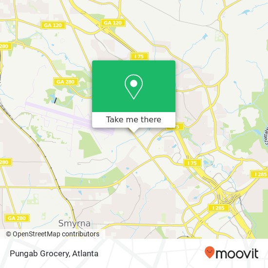 Pungab Grocery map