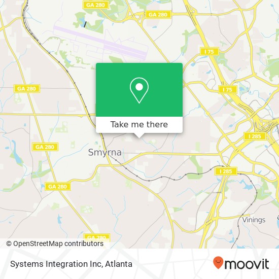 Mapa de Systems Integration Inc