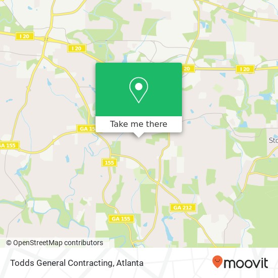 Mapa de Todds General Contracting