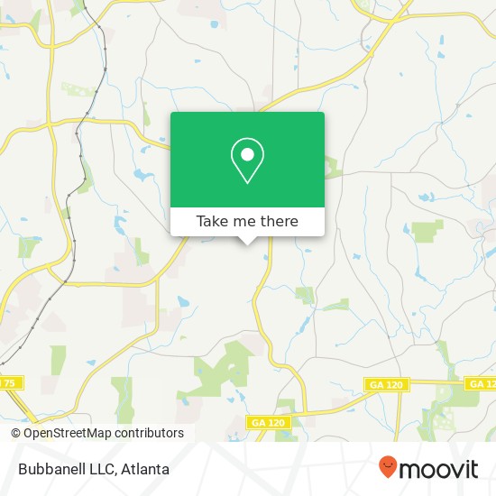 Bubbanell LLC map