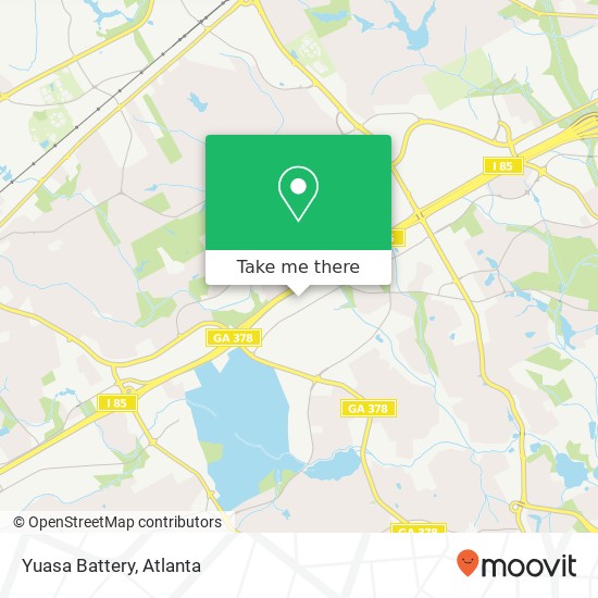 Mapa de Yuasa Battery