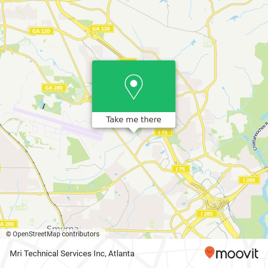 Mri Technical Services Inc map