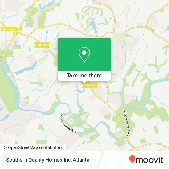 Southern Quality Homes Inc map