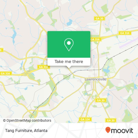 Mapa de Tang Furniture