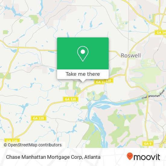 Mapa de Chase Manhattan Mortgage Corp