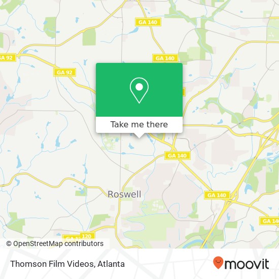 Thomson Film Videos map