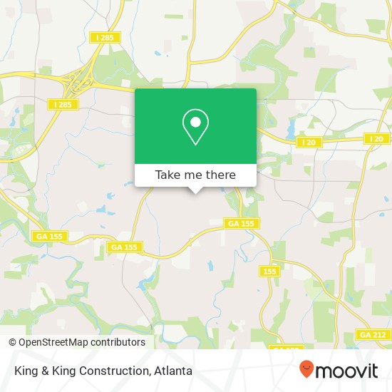Mapa de King & King Construction