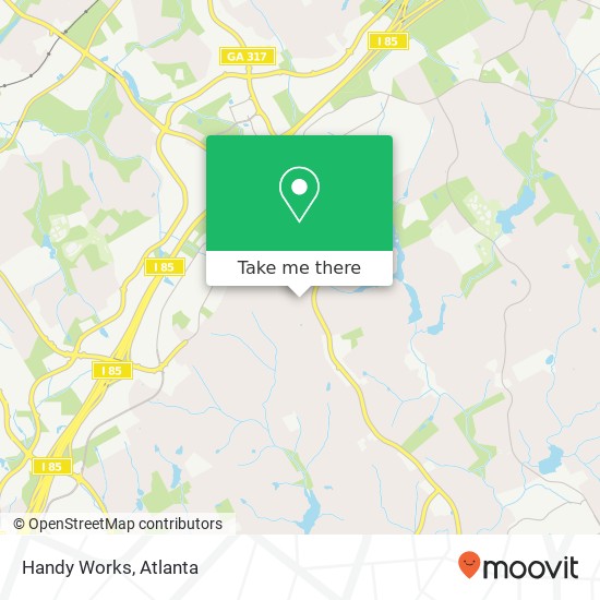 Mapa de Handy Works