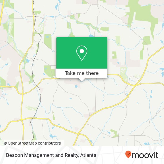 Beacon Management and Realty map