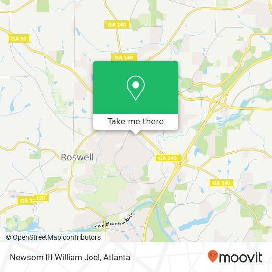 Mapa de Newsom III William Joel