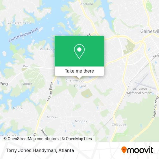 Terry Jones Handyman map