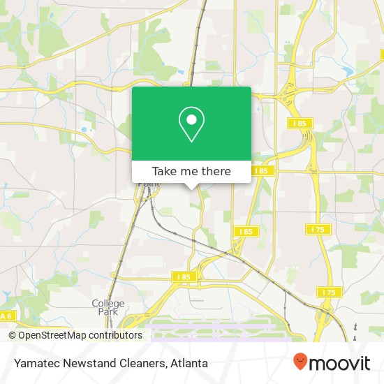 Yamatec Newstand Cleaners map