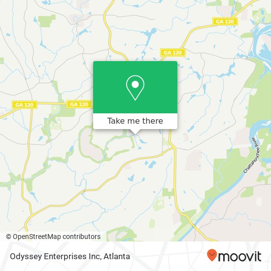 Mapa de Odyssey Enterprises Inc