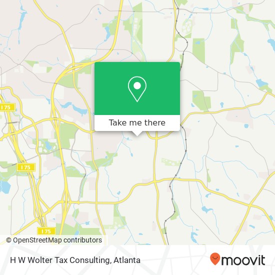 H W Wolter Tax Consulting map