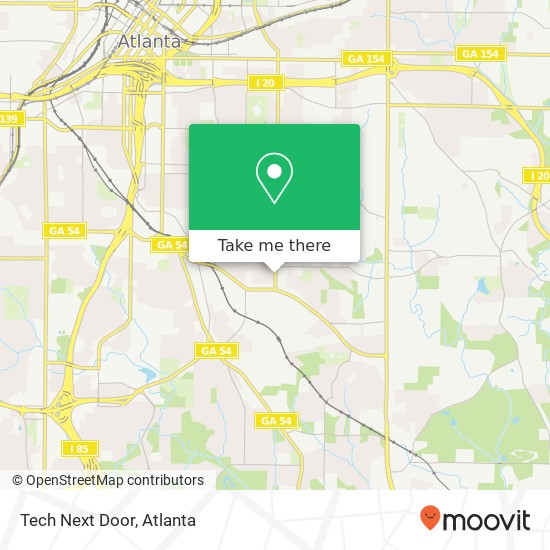 Mapa de Tech Next Door