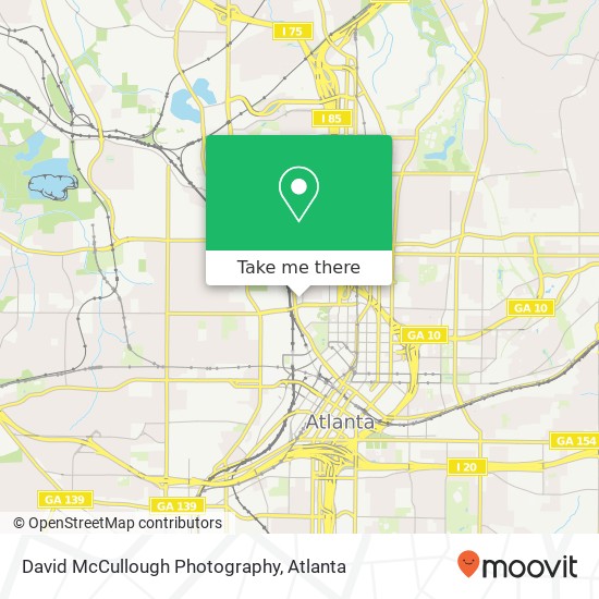 David McCullough Photography map