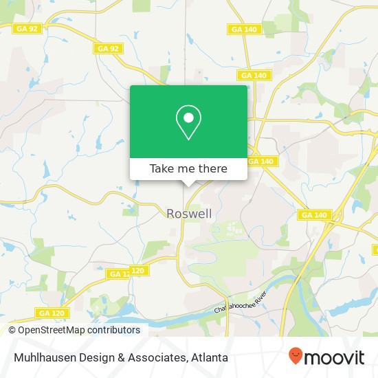 Muhlhausen Design & Associates map