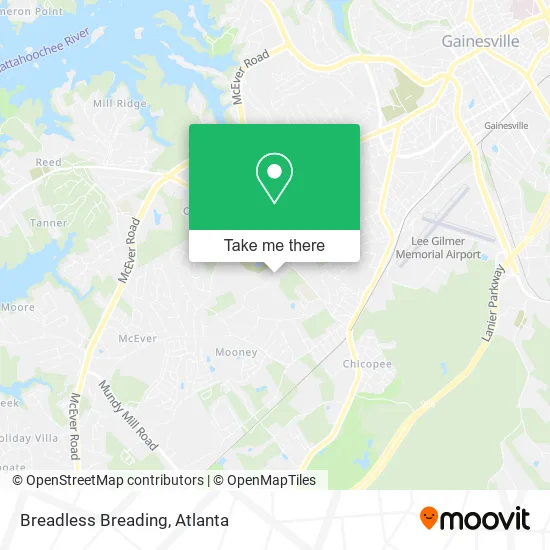 Breadless Breading map