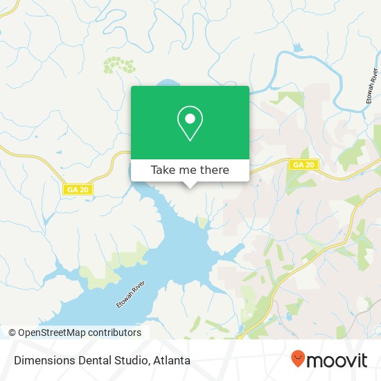 Mapa de Dimensions Dental Studio