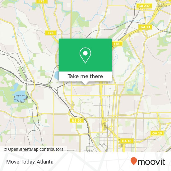 Move Today map