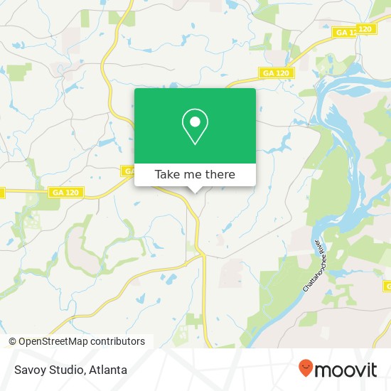 Mapa de Savoy Studio