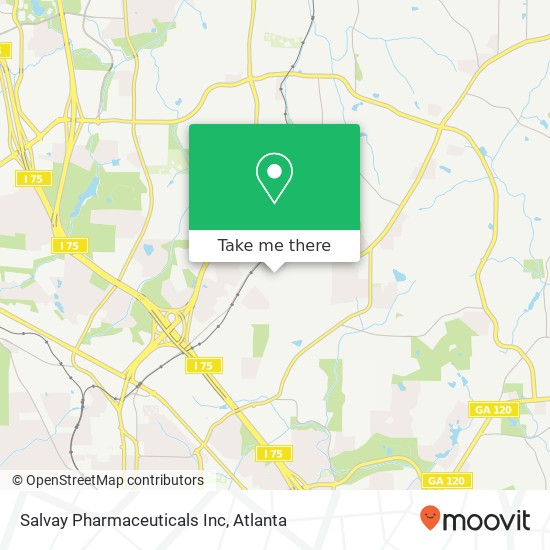 Mapa de Salvay Pharmaceuticals Inc