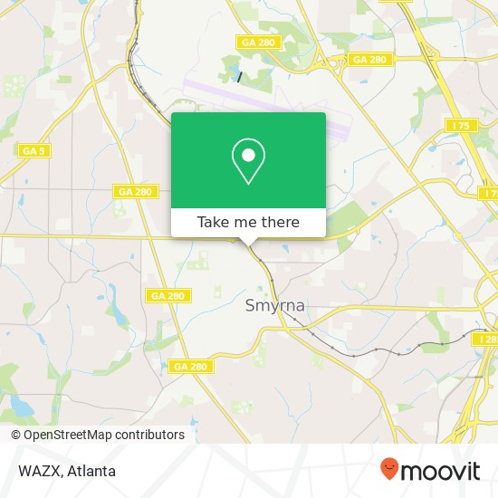 WAZX map