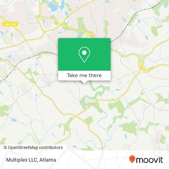 Multiplex LLC map