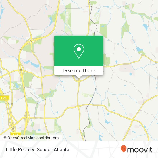 Mapa de Little Peoples School