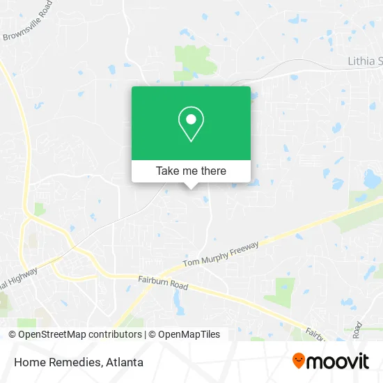 Home Remedies map