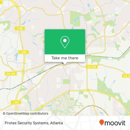 Mapa de Protex Security Systems