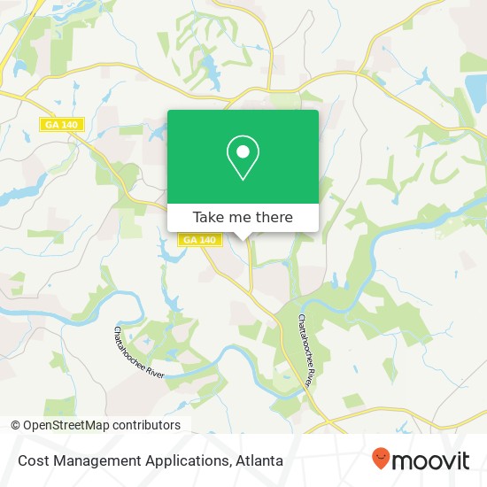 Mapa de Cost Management Applications