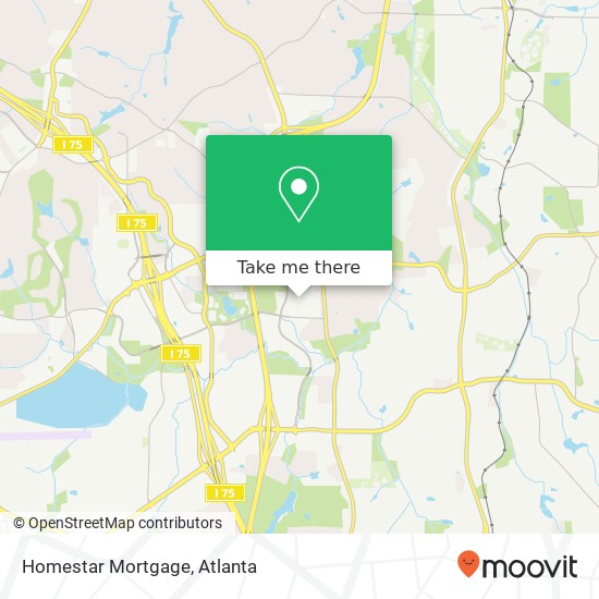 Mapa de Homestar Mortgage