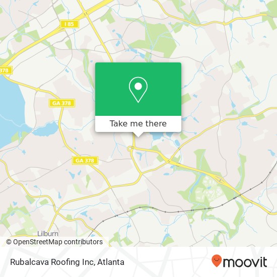 Rubalcava Roofing Inc map