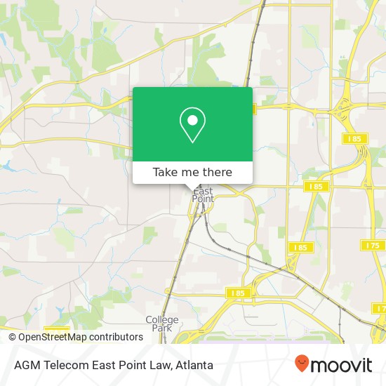 AGM Telecom East Point Law map