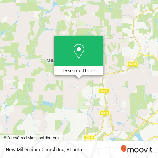 Mapa de New Millennium Church Inc