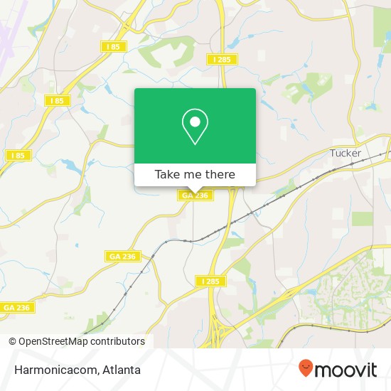 Harmonicacom map