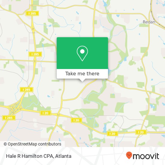 Hale R Hamilton CPA map