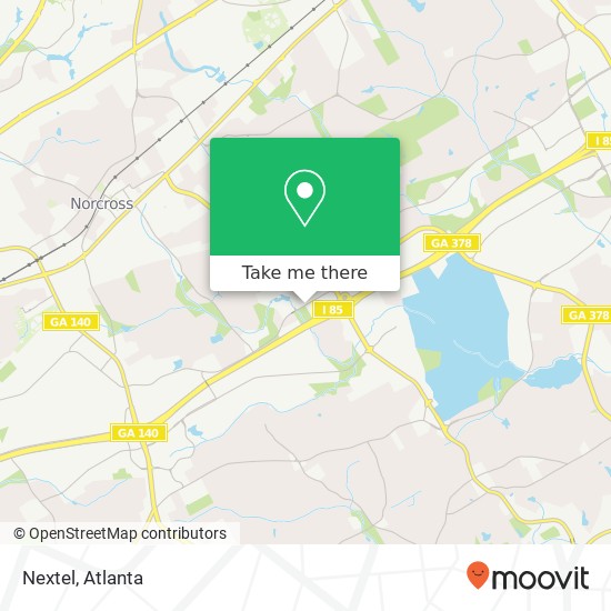 Nextel map