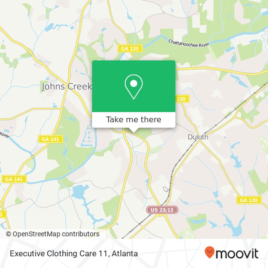 Executive Clothing Care 11 map